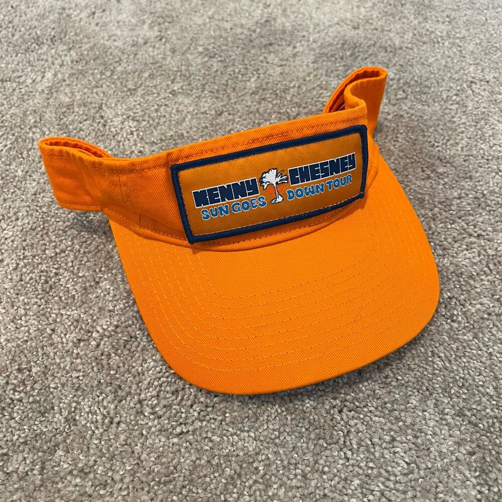 No‎ Shoes Nation Kenny Chesney Sun Goes Down Tour Visor Bright Orange